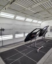 Exterior of Spray Paint Booth