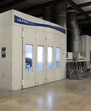 Exterior of Spray Paint Booth