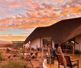 Lodge in der Kalahari