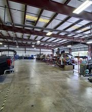Wide Shot of Body Repair Area