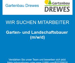 Garten- und Landschaftsbauer (m/w/d)