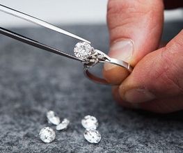 Ausfassen Diamanten