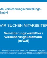 Versicherungsvermittler / Versicherungskaufmann (m/w/d)