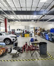 Wide Shot of Body Repair Area