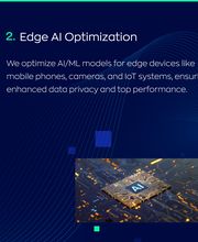 Darwin Edge develops custom Edge AI models or optimize your models to run on Edge devices