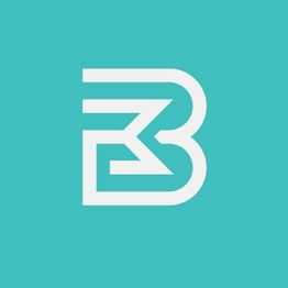 Eine Symbiose aus dem Buchstaben B und M welche für die Initialen der Geschäftsführer Bahareh und Matthias stehen