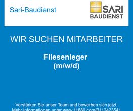 Fliesenleger (m/w/d)