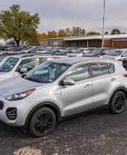 Wide Shot of Car Lot