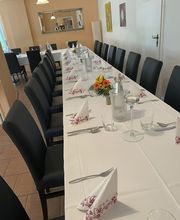 Großer Gastraum, Feierlichkeit für 50 Personen