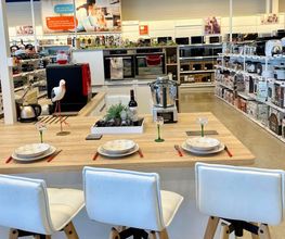 Espace cuisine du magasin Boulanger Colmar : parfait pour nos animations