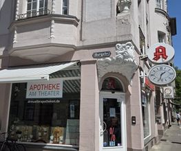 Aussenansicht der Apotheke am Theater