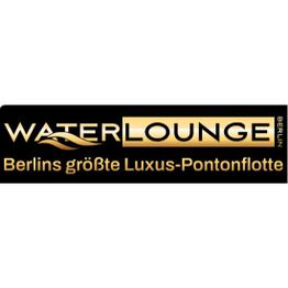 Logo der WATERLOUNGE Berlin – Anbieter exklusiver Pontonboote zur Miete.