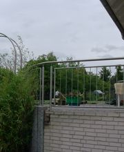 Terasse mit Rosenbogen Sonderanfertigung