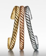 Men's Bracelets - Sculpted Cable Collection