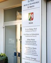 Kanzlei Dr. Wolf, Meyer zu Schweicheln & Martin
Rechtsanwälte Fachanwälte Notare