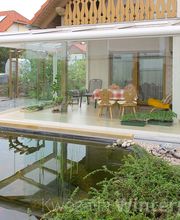 Terrassendach über Eck bauen