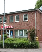 Aussenansicht der Mühlenhof-Apotheke