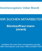 Bürokauffrau/-mann (m/w/d)