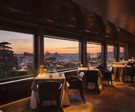 La Terrazza, 1 Michelin star is the jewel in Hotel Eden’s crown. Located on the top floor, it offers guests mesmerising views over Rome alongside creative and innovative seasonal Mediterranean dining