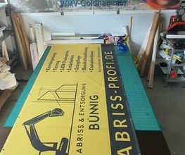 Banner und Planen