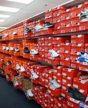 Athletic Shoes Section of Store