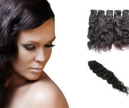Echthaar-Extensions-gewellt-55cm-Tresse