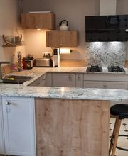 La Grange -Rénovation Maison- Cuisine - Bain -Bibliothéque image 7