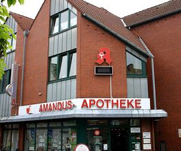 Aussenansicht der Amandus Apotheke