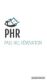 PHR - PAUL HILL RENOVATION