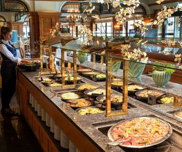 Abendbuffet im Hotel
