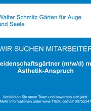 Leidenschaftsgärtner (m/w/d) mit Ästhetik-Anspruch