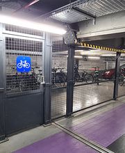 local vélos du parking Lagrange-Maubert à Paris