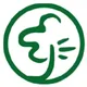 Grünes Firmenlogo von Krippner Garten- und Landschaftsbau mit einer stilisierten Baumdarstellung innerhalb eines kreisförmigen Rahmens. Das naturbezogene Design steht für Gartenpflege, Landschaftsbau und nachhaltige Gestaltung von Grünflächen.