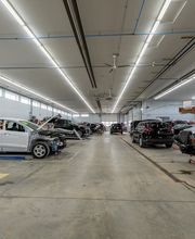 Wide Shot of Body Repair Area