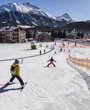 Schweiz. Skischule St. Moritz Bild 2