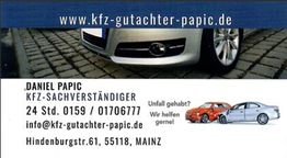 KFZ-Sachverständiger Papic