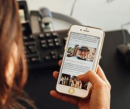Mobilfreundliche Website für Smartphones, Singener Wochenblatt