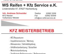 WS Reifen + Kfz Service Bild 1