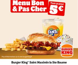 Menu bon et pas cher
