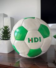 Fussball WM bei HDI Versicherungen: Astrid Klais in Speyer