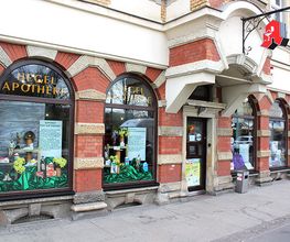 Aussenansicht der Hegel-Apotheke