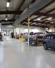 Wide Shot of Body Repair Area