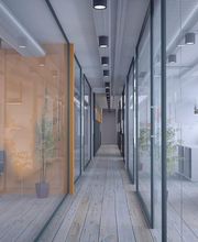 Auf diesem Bild sieht man einen Gang, der vom Büro der SEO-Retter fotografiert wurde