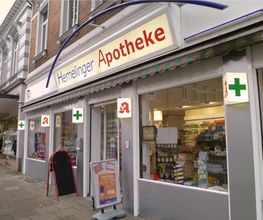 Aussenansicht der Hemelinger Apotheke