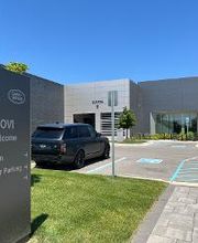 Land Rover Novi driveway entrance.