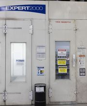 Exterior of Spray Paint Booth