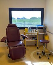 Salle de prélèvements