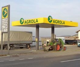AGROLA Tankstelle in Messen - überdacht