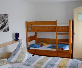 Unser Familienzimmer mit bis zu 5 Betten