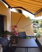 Sichtschutz und Markise